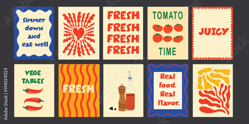 Minimalist food art posters with clean, modern compositions. Perfect wall decor for kitchens, bistros, and cozy cafes. Inspired by contemporary and abstract design.

