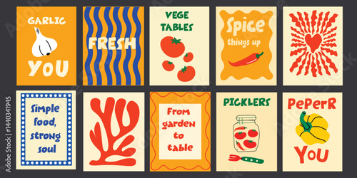 Minimalist food art posters with clean, modern compositions. Perfect wall decor for kitchens, bistros, and cozy cafes. Inspired by contemporary and abstract design.

