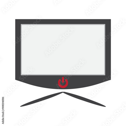 lcd tv with a screen color