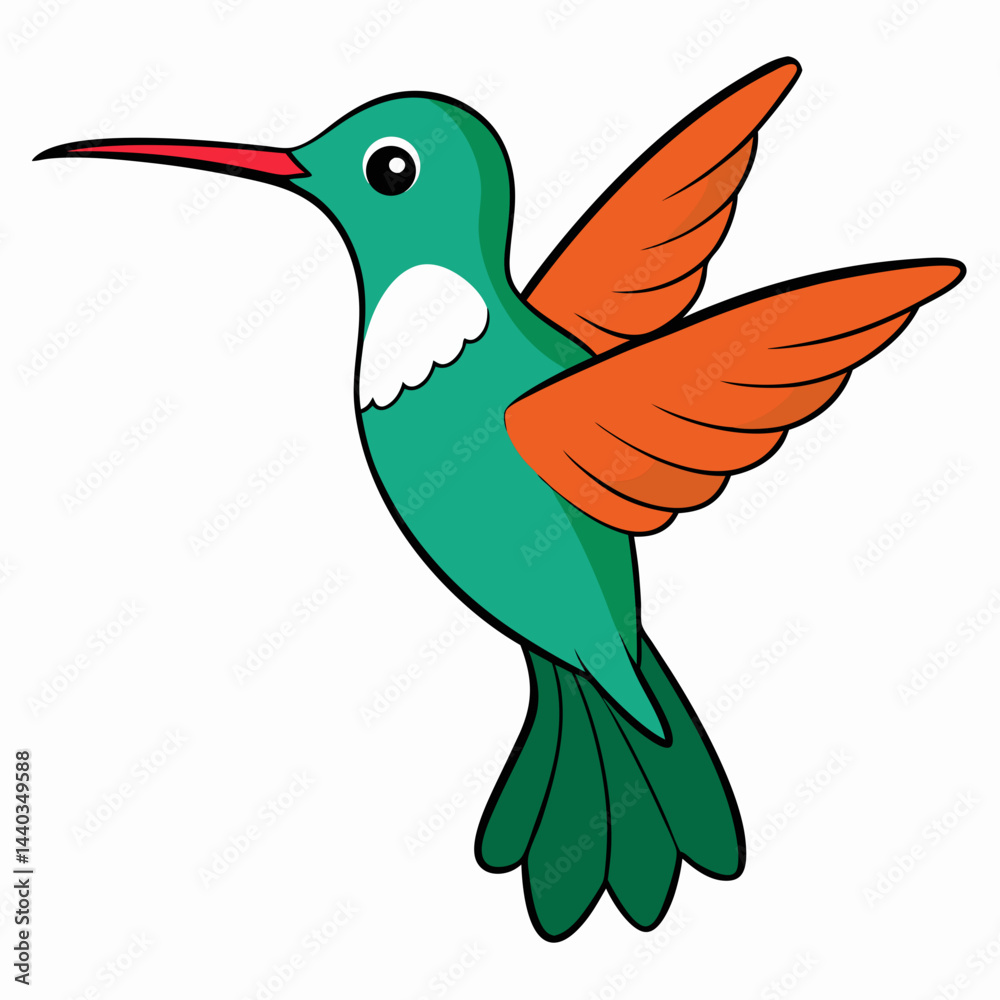 Obraz premium hummingbird in flight