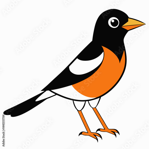 vector illustration of a bird