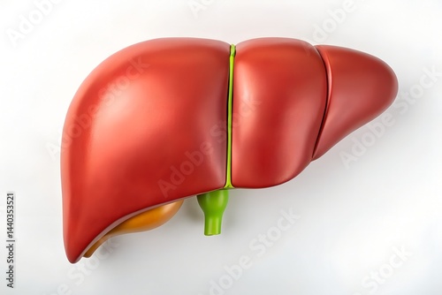The liver, human liver, liver anatomy, internal organ, body parts, human internal organs