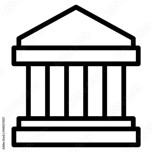 Goverment icon in vector illustration