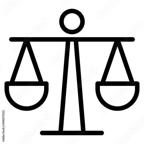 Legal icon in vector illustration