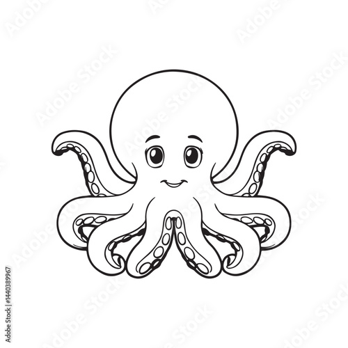 octopus cartoon character