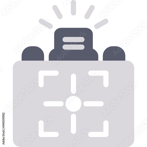 Focus Point Flat Icon