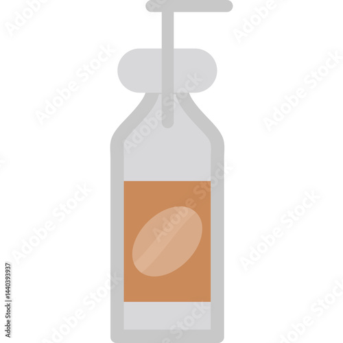 Coffee Syrup Flat Icon