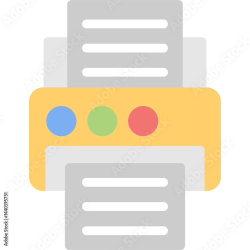 Printer Flat Icon