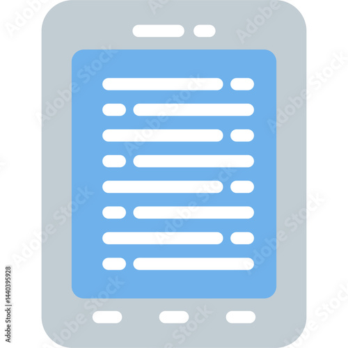 E-Reader Flat Icon