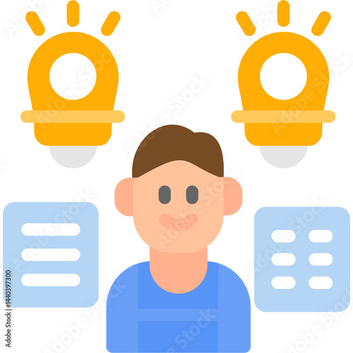 Leadership Skills Flat Icon
