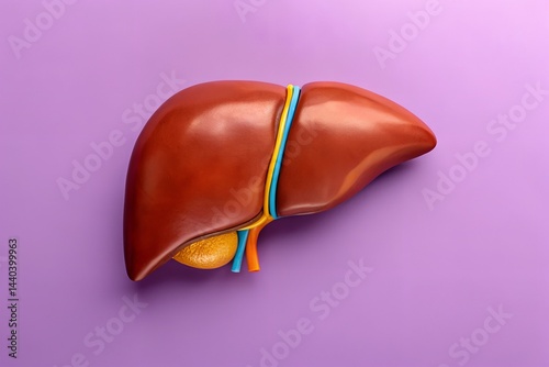 The liver, human liver, liver anatomy, internal organ, body parts, human internal organs