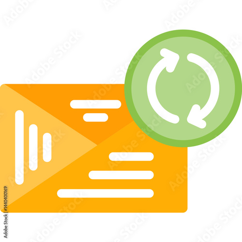 Message Restore Flat Icon