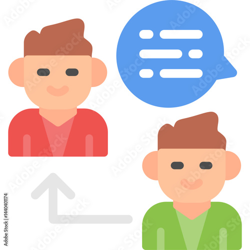 Discussion Agreement Flat Icon