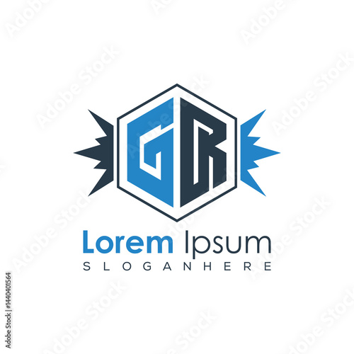 Free Download Modern Latter Luxury Monogram Logo with Royal Crown and Polygon Frame
 - GFXLoad
