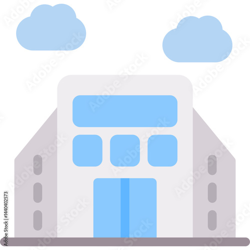 Building Flat Icon