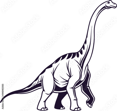 Brachiosaurus Dinosaur and Brachiosaurus Circle Icon Brontosaurus dinosaur icons Dinosaur Adventure