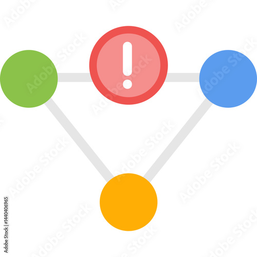 Network Redundancy Flat Icon