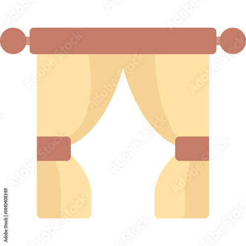 Curtain Flat Icon