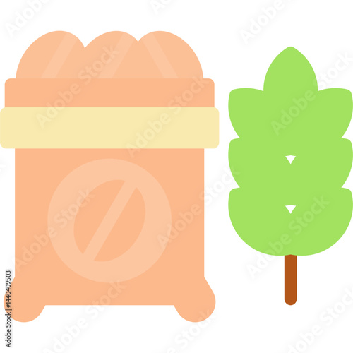 Grains Flat Icon