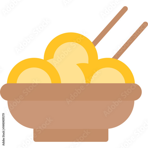 Pasta Flat Icon