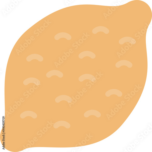 Sweet Potato Flat Icon