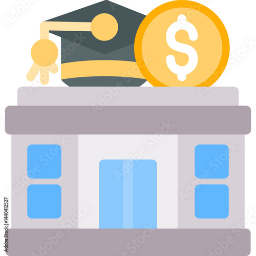 University Tuition Flat Icon