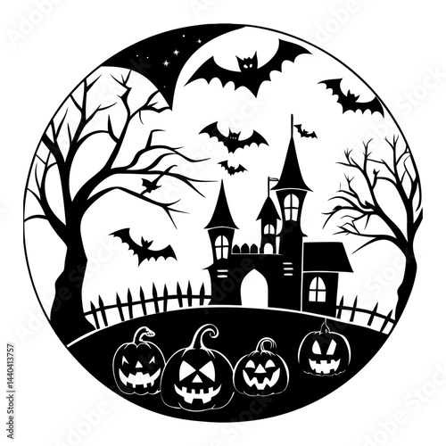Download Halloween Background With Halloween Svg File For Design.