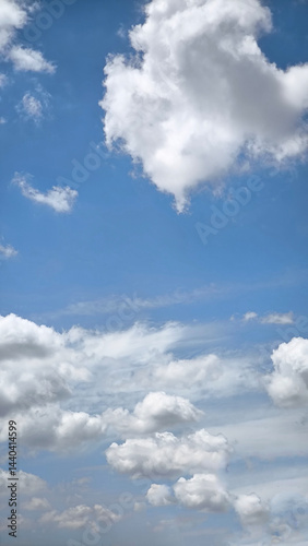 Sky and clouds for background photo