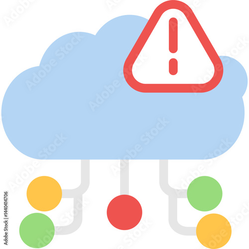 Monsoon Flat Icon
