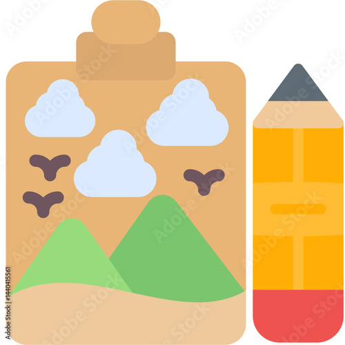 Art Therapy Flat Icon
