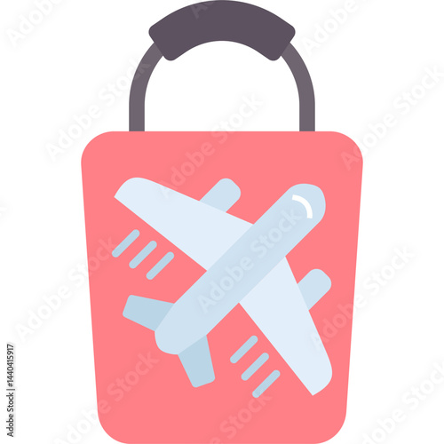 Duty-Free Shop Flat Icon