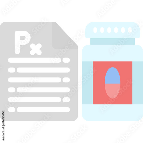 Pharmacy Regulations Flat Icon