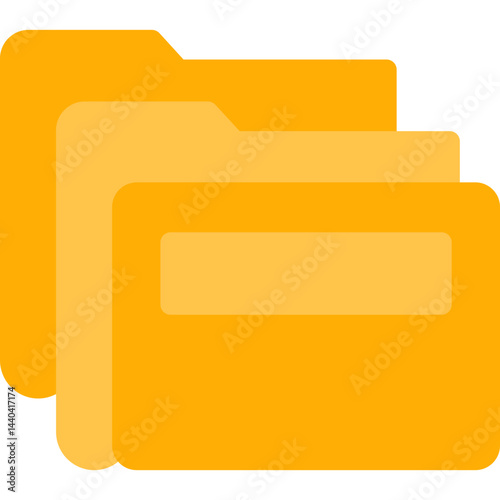 Folder Path Flat Icon