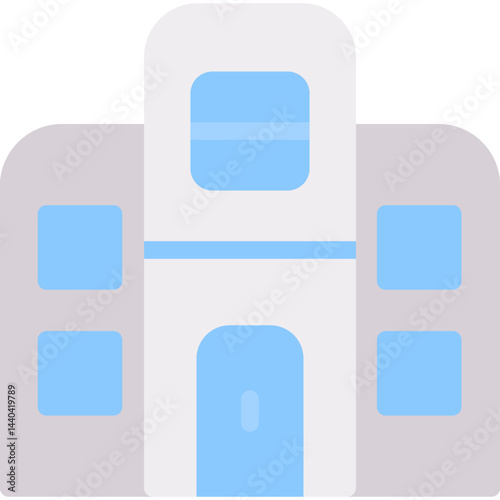 Model Building Flat Icon
