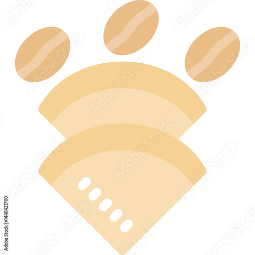 Coffee Filter Flat Icon