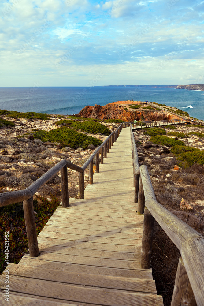 Fototapeta premium praja de bordeira carrapateira algarve portugal