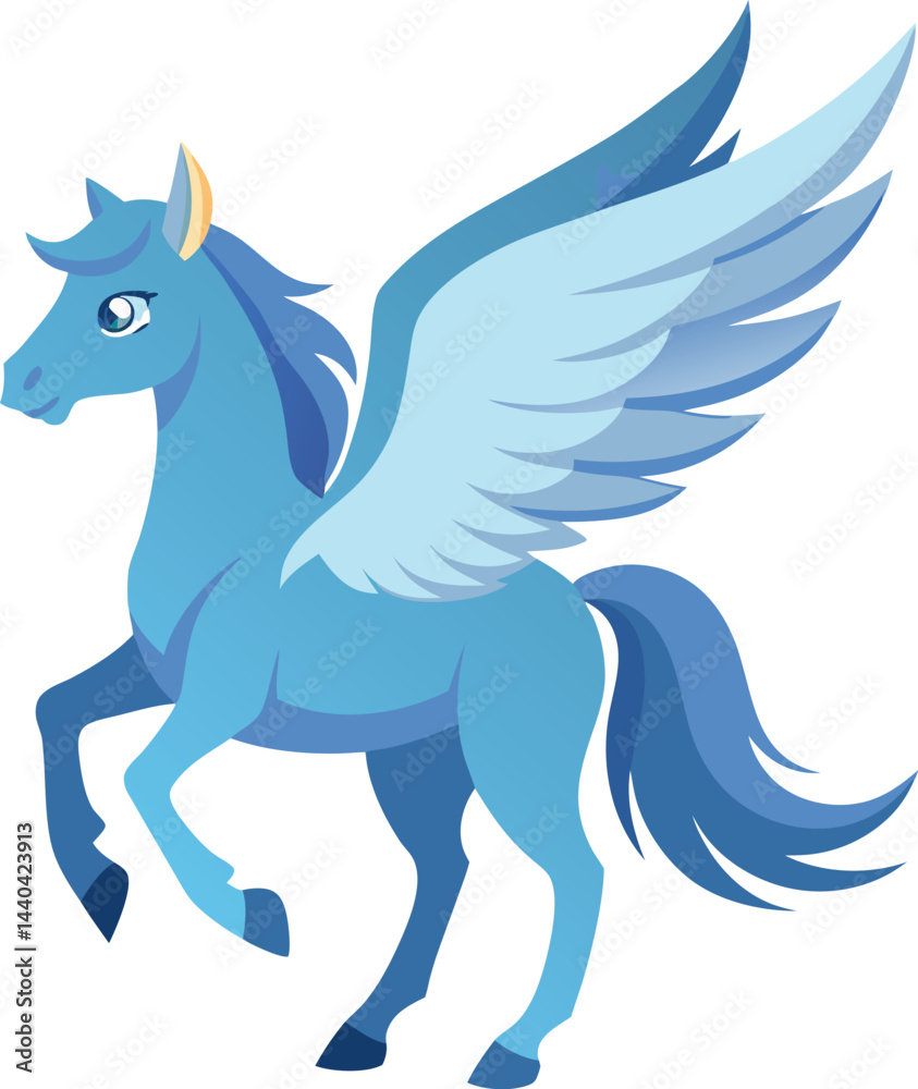 Fototapeta premium Pegasus Vector 