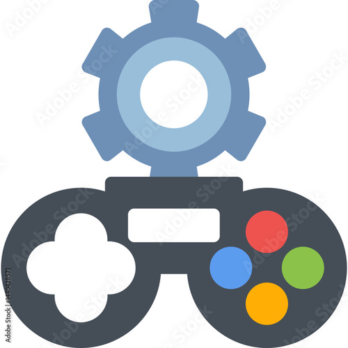 Game Development Flat Icon