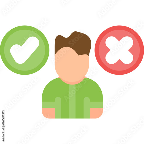 Decision Making Flat Icon