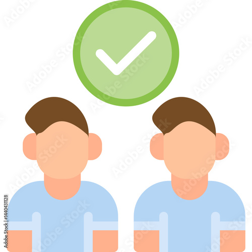 Executive leadership Flat Icon