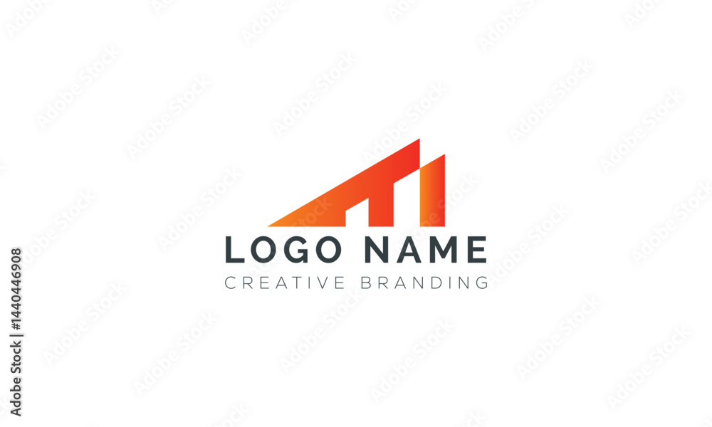 Minimalist M Logo for Branding and Identity. Minimalist M Logo for Branding and Identity.