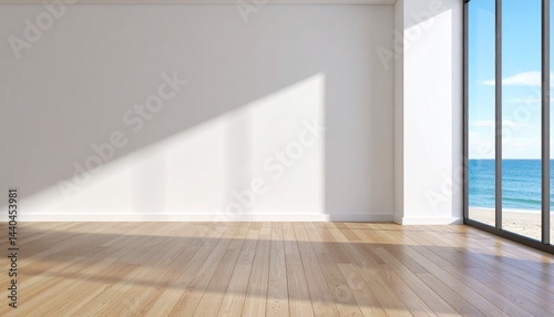 Wallpaper Mural empty white room Torontodigital.ca