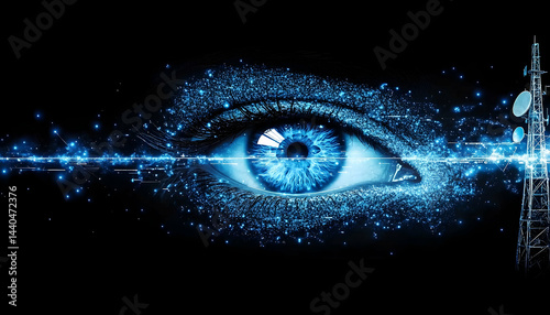 Digital eye technology communication network