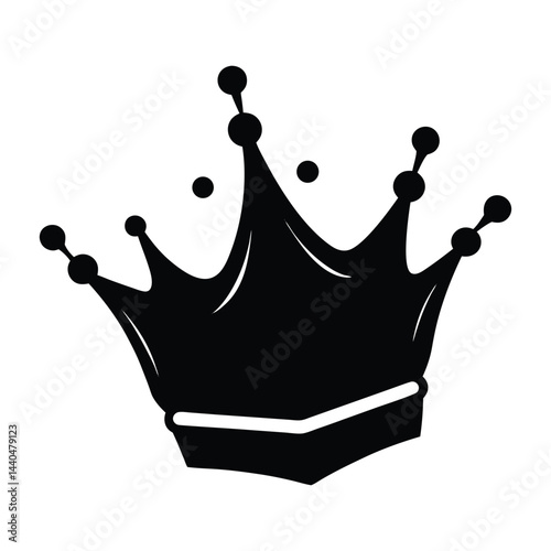 golden crown milk chocolate and coffee vector illustration