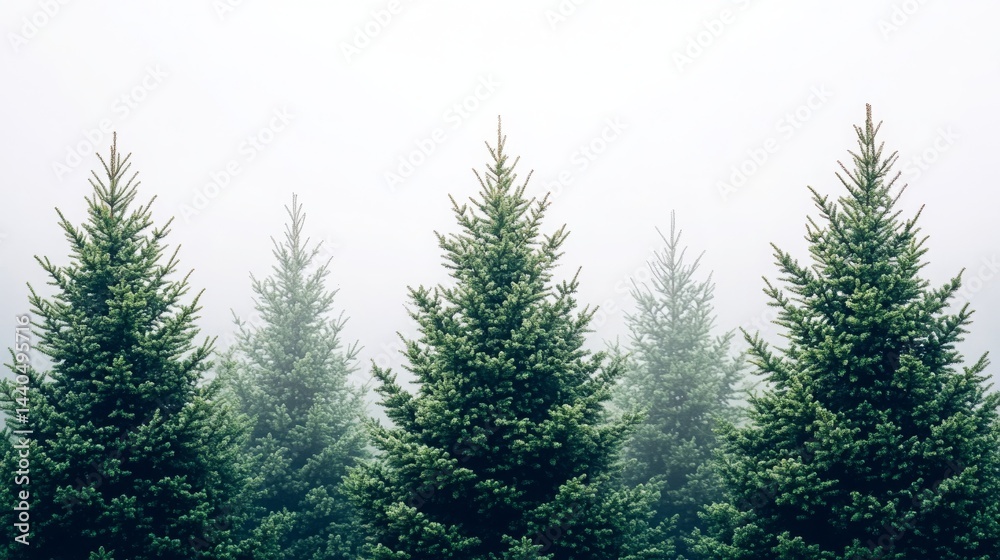 Fototapeta premium Aerial drone view of lush green trees - forest carbon capture for net-zero goals. 