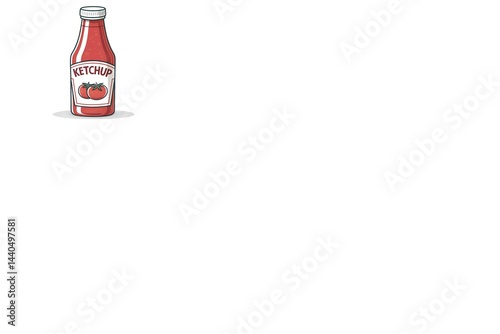 beer bottle with label