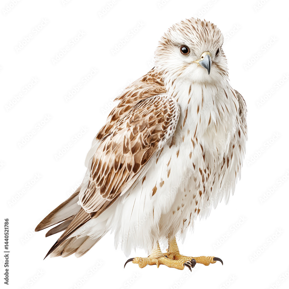 Isolated falcon template crafted for REBG 5 design applications.