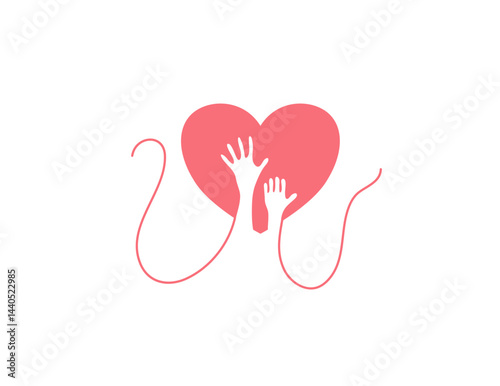day of charity illustration vector design for charity day event vector