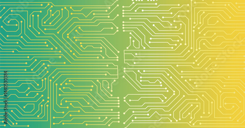 Circuit technology background. Abstract futuristic circuit board Illustration