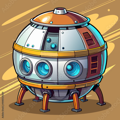 Anti-Gravity Metallic Pod